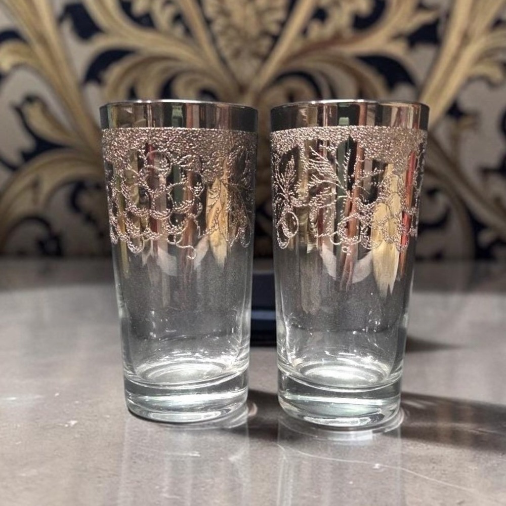 Dorothy Thorpe Ombré Tumblers, Set of 2,‎ Vintage Mid-Century Modern Drinkware
